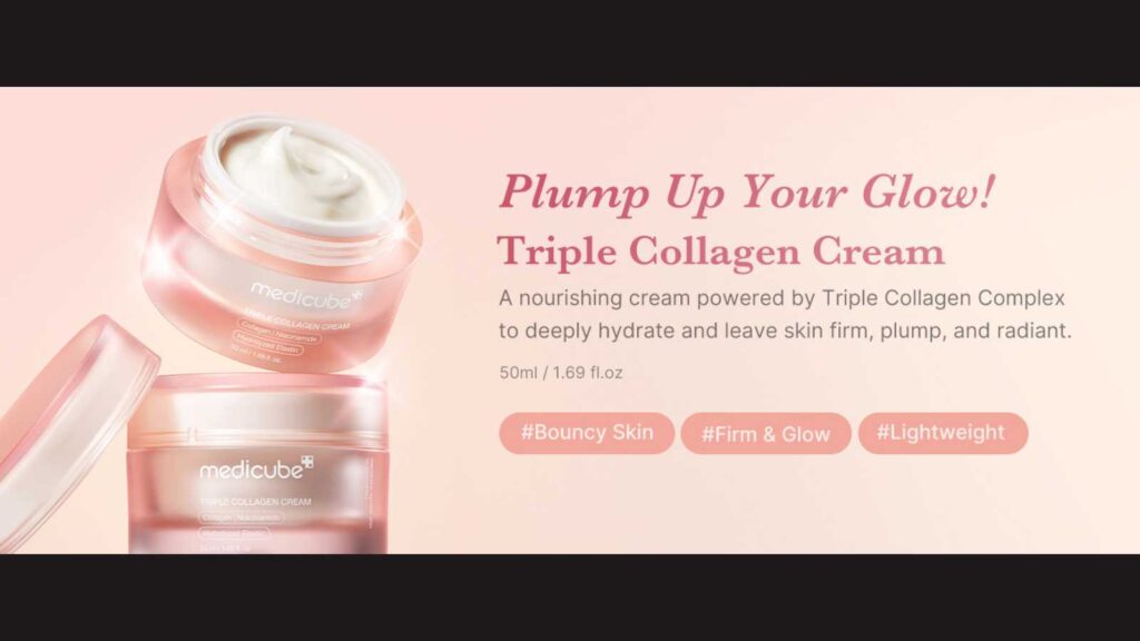 Medicube Triple Collagen Cream –Best Korean anti aging Technology