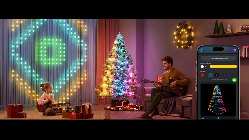 Advanced Tech Christmas Decorations : Smart Christmas Lights 