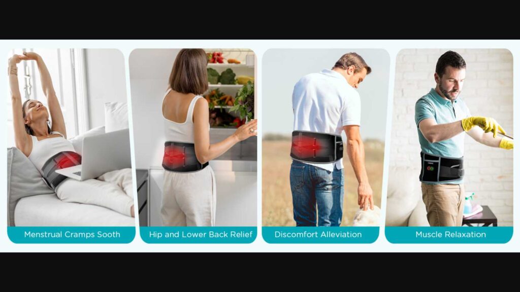 Heating Pad with Massager