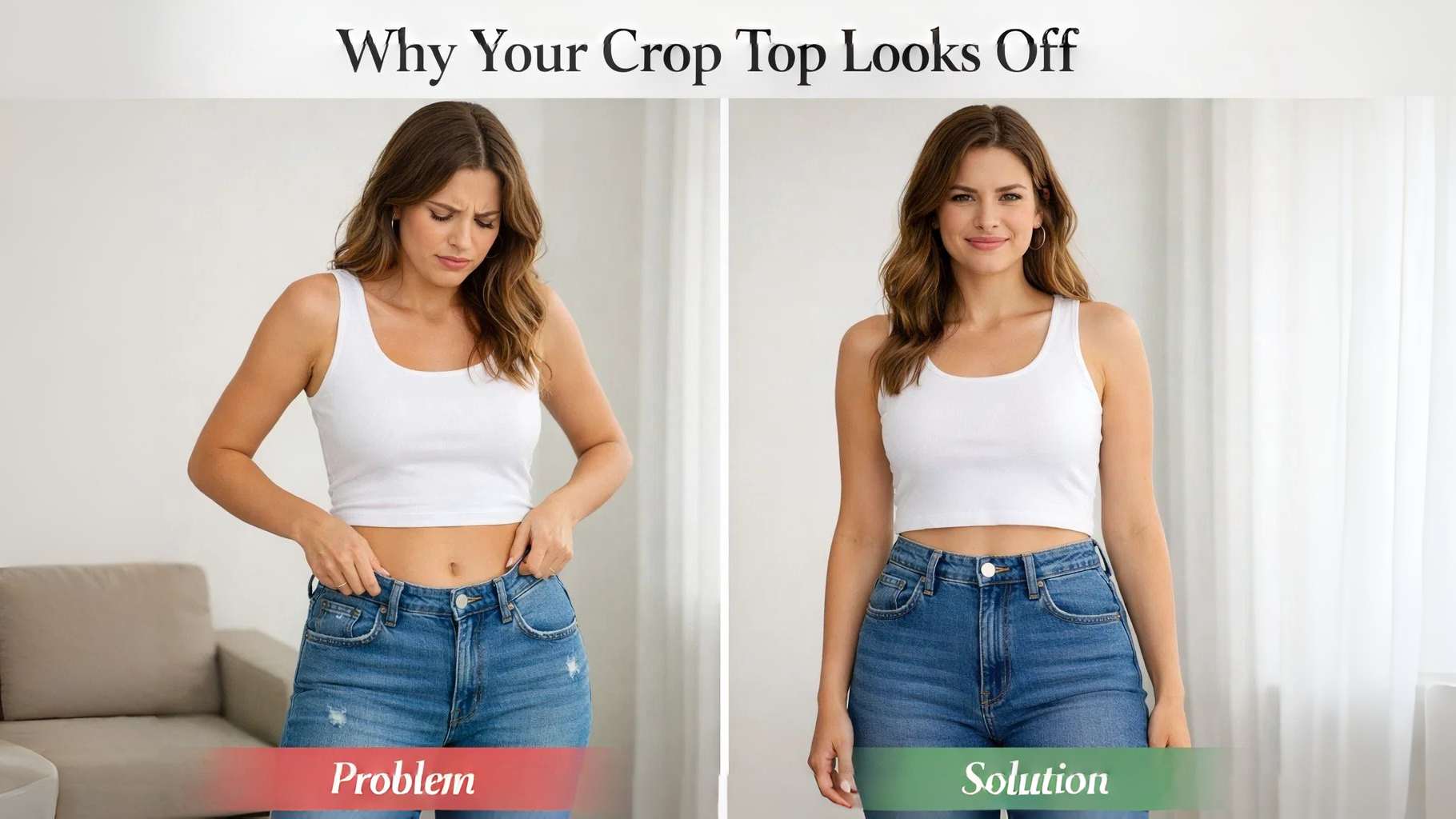 Jeans to Wear with Crop Tops