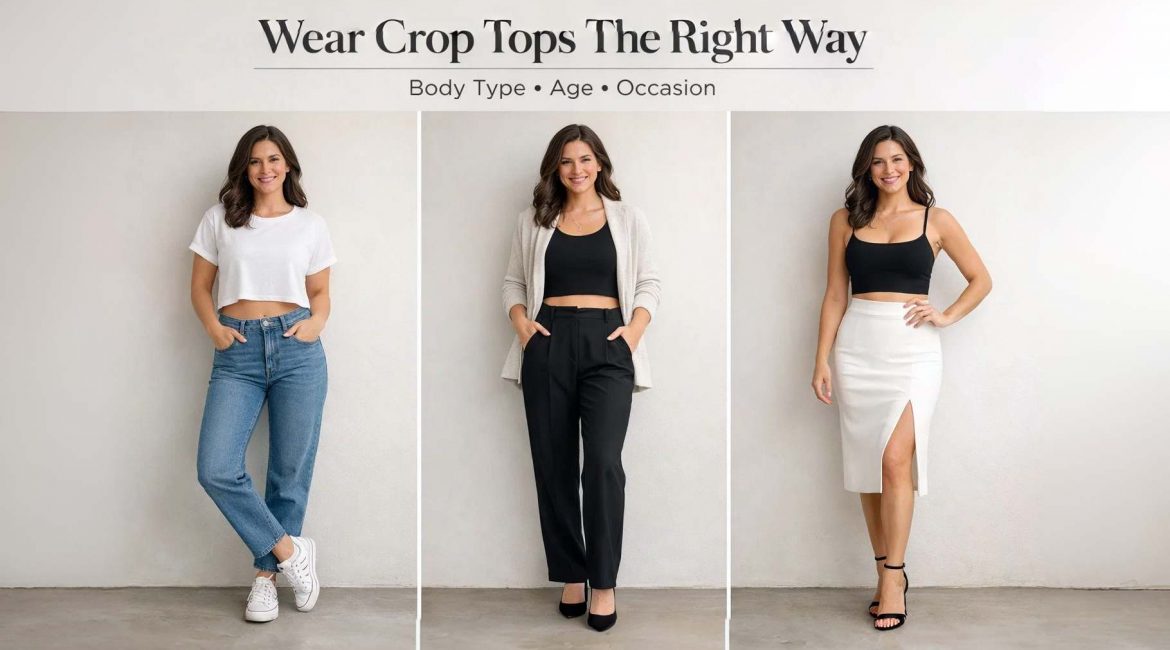 How to Wear a Crop Top for Your Body Type, Age & Occasion